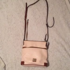 Dooney and Bourke pale pink cross body bag